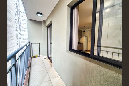 Sacada de kitnet/studio para alugar com 1 quarto, 25m² em Santa Ifigênia, São Paulo