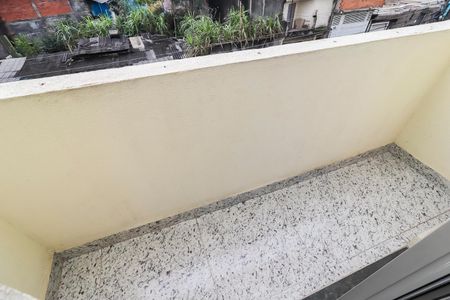 Varanda da Sala de apartamento à venda com 2 quartos, 50m² em Vila Carmosina, São Paulo