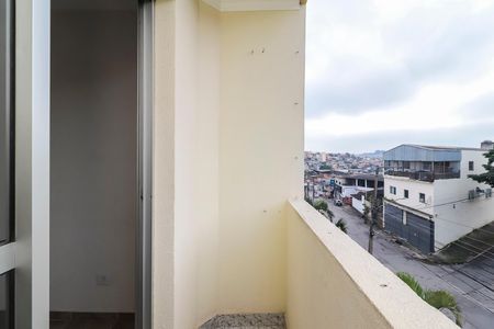 Varanda da Sala de apartamento à venda com 2 quartos, 50m² em Vila Carmosina, São Paulo