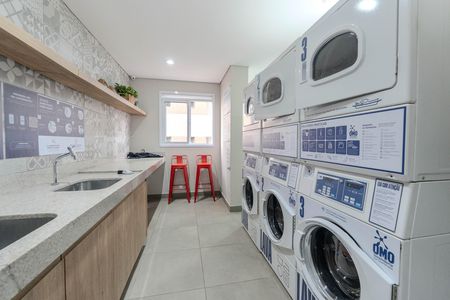 Apartamento para alugar com 55m², 2 quartos e 1 vaga Apartamento para alugar com 55m², 2 quartos e 1 vagaLavanderia