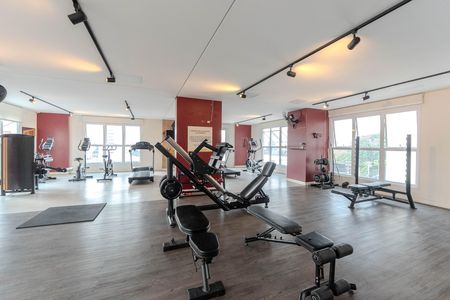 Apartamento para alugar com 55m², 2 quartos e 1 vaga Apartamento para alugar com 55m², 2 quartos e 1 vagaÁrea comum - Academia
