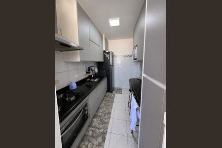 Cozinha de apartamento à venda com 3 quartos, 82m² em Demarchi, São Bernardo do Campo