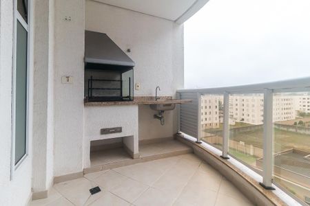 Varanda da Sala de apartamento para alugar com 2 quartos, 53m² em Loteamento Mogilar, Mogi das Cruzes