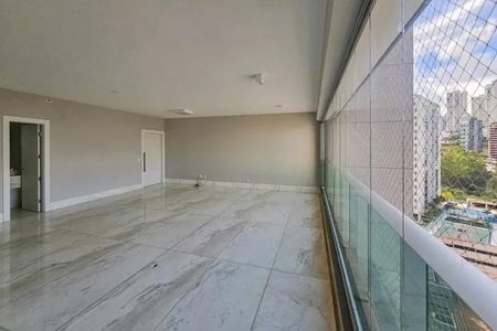 Sala de apartamento para alugar com 4 quartos, 195m² em Vila da Serra, Nova Lima