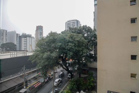 Vista da Varanda de kitnet/studio à venda com 1 quarto, 28m² em Jardim Paulista, São Paulo