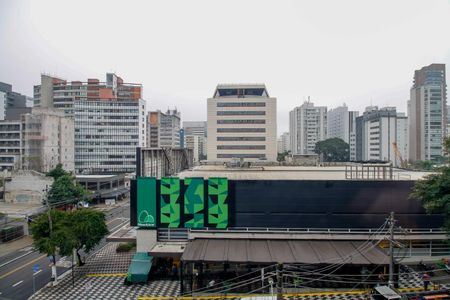 Vista da Varanda de kitnet/studio à venda com 1 quarto, 28m² em Jardim Paulista, São Paulo