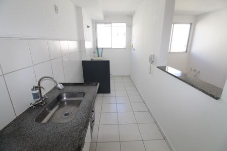 Cozinha de apartamento para alugar com 2 quartos, 54m² em Conjunto Residencial Trinta E Um de Marco, São José dos Campos