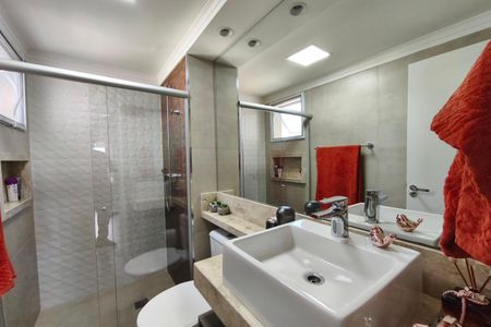Banheiro Social de apartamento à venda com 3 quartos, 81m² em Jardim Nova Europa, Campinas