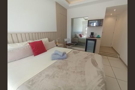 Quarto Suíte de kitnet/studio à venda com 1 quarto, 30m² em Barra da Tijuca, Rio de Janeiro