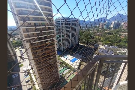 Vista da varanda de kitnet/studio para alugar com 1 quarto, 30m² em Barra da Tijuca, Rio de Janeiro