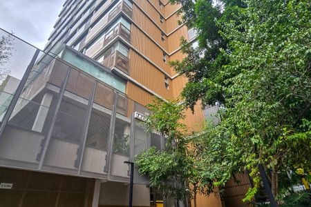 Fachada do Prédio de kitnet/studio à venda com 1 quarto, 38m² em Indianópolis, São Paulo