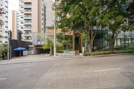 Fachada de kitnet/studio à venda com 1 quarto, 38m² em Indianópolis, São Paulo