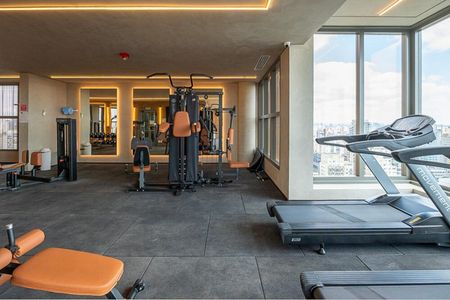 Área comum - Academia de kitnet/studio à venda com 1 quarto, 38m² em Indianópolis, São Paulo