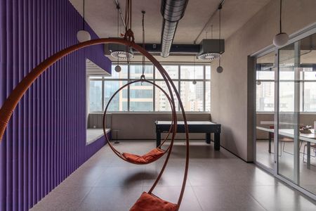 Sala de Jogos de kitnet/studio à venda com 1 quarto, 38m² em Indianópolis, São Paulo