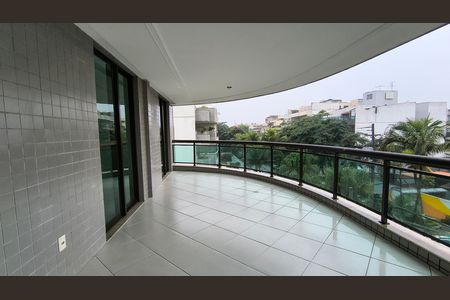 Varanda de apartamento para alugar com 3 quartos, 109m² em Recreio dos Bandeirantes, Rio de Janeiro