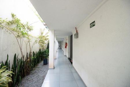 Corredor externo de apartamento para alugar com 1 quarto, 40m² em Penha de França, São Paulo