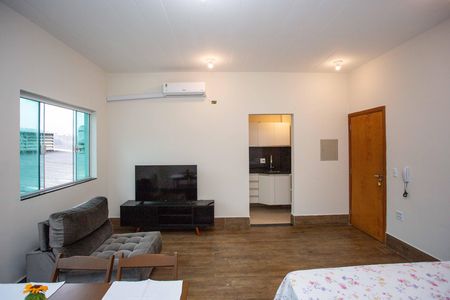 Sala/Quarto de apartamento para alugar com 1 quarto, 36m² em Serraria, Diadema