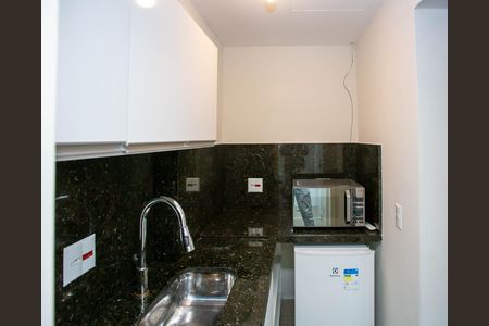Cozinha de apartamento para alugar com 1 quarto, 36m² em Serraria, Diadema