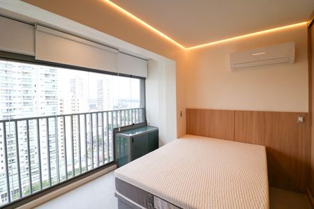 Studio de kitnet/studio para alugar com 1 quarto, 25m² em Santo Amaro, São Paulo