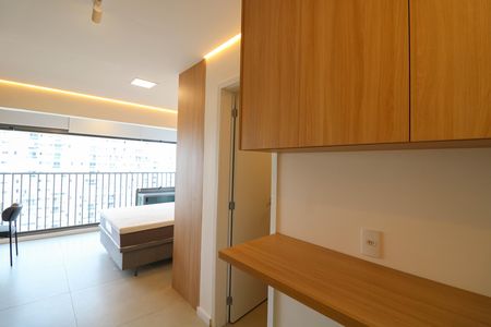 Studio de kitnet/studio para alugar com 1 quarto, 25m² em Santo Amaro, São Paulo