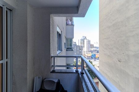 Varanda de kitnet/studio para alugar com 1 quarto, 30m² em Centro Histórico de São Paulo, São Paulo