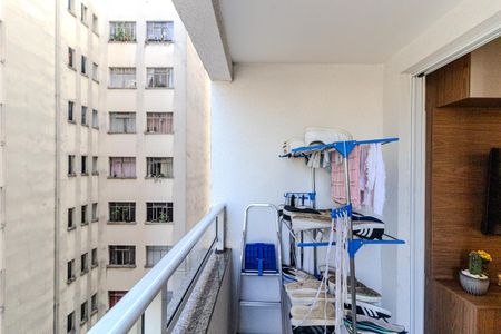 Studio para alugar com 30m², 1 quarto e sem vagaVaranda