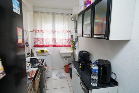 Cozinha de apartamento à venda com 2 quartos, 45m² em Campo Grande, Rio de Janeiro