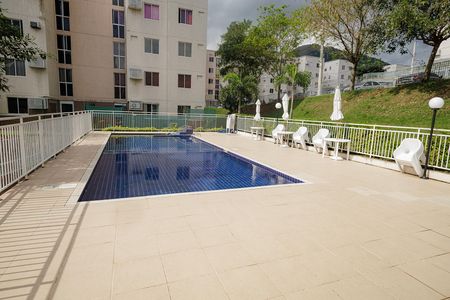 Área comum - Piscina de apartamento à venda com 2 quartos, 45m² em Campo Grande, Rio de Janeiro
