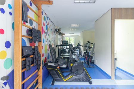 Apartamento para alugar com 47m², 2 quartos e 1 vaga Apartamento para alugar com 47m², 2 quartos e 1 vagaÁrea comum - Academia