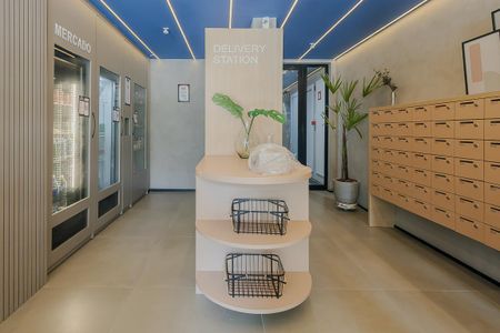 Studio à venda com 24m², 1 quarto e sem vagaMercado