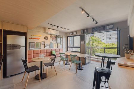 Studio à venda com 24m², 1 quarto e sem vagaEspaço Gourmet