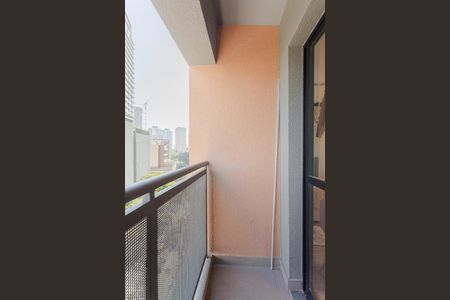 Studio à venda com 24m², 1 quarto e sem vagaVaranda