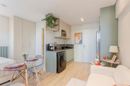Studio à venda com 24m², 1 quarto e sem vagaSala
