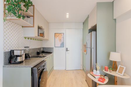 Studio à venda com 24m², 1 quarto e sem vagaCozinha