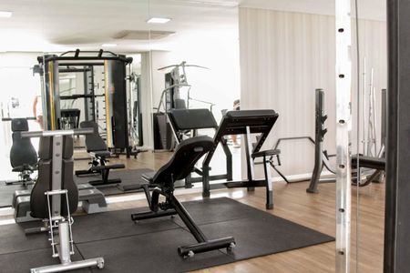 Área comum - Academia de apartamento para alugar com 2 quartos, 55m² em Continental, Osasco