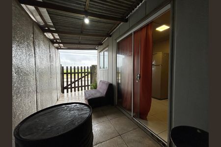 Área externa de casa para alugar com 1 quarto, 25m² em Campeche, Florianópolis