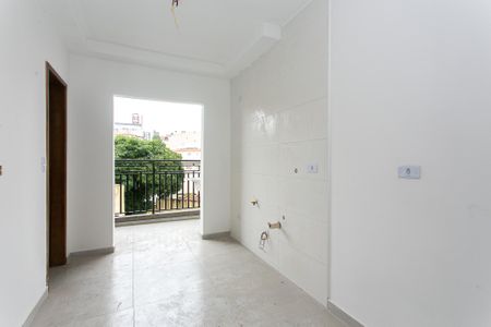 Sala e Cozinha de apartamento para alugar com 1 quarto, 27m² em Penha de França, São Paulo