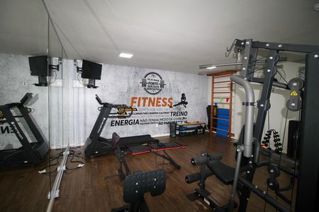 Área comum - Academia de apartamento à venda com 2 quartos, 55m² em Mossunguê, Curitiba