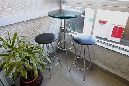 Sacada - Detalhe de apartamento à venda com 2 quartos, 55m² em Mossunguê, Curitiba
