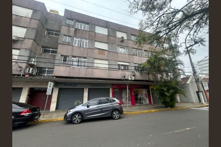 Fachada do Prédio/Placa de apartamento à venda com 1 quarto, 35m² em Centro, Canoas