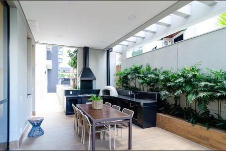 Apartamento para alugar com 32m², 1 quarto e 1 vagaChurrasqueira