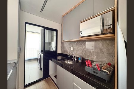 Cozinha de apartamento à venda com 2 quartos, 47m² em Vila Albertina, São Paulo