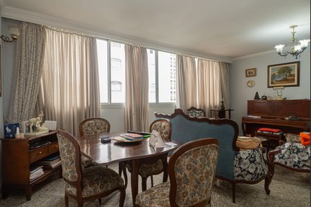 Sala de apartamento para alugar com 3 quartos, 110m² em Morro dos Ingleses, São Paulo
