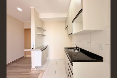 Cozinha de apartamento para alugar com 2 quartos, 54m² em Jardim do Lago, Jundiaí