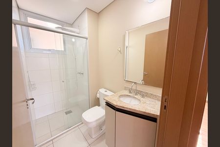 Banheiro Social de apartamento para alugar com 2 quartos, 54m² em Jardim do Lago, Jundiaí