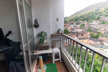 Varanda da Sala de apartamento à venda com 3 quartos, 113m² em Santa Rosa, Niterói