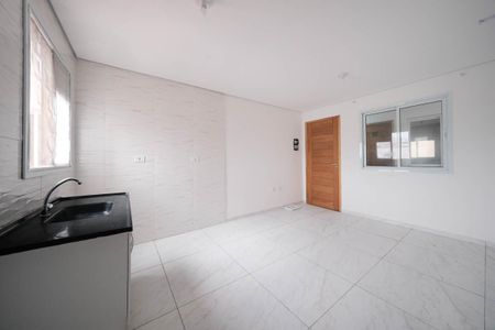Sala/Cozinha de apartamento para alugar com 2 quartos, 43m² em Cidade Antônio Estêvão de Carvalho, São Paulo
