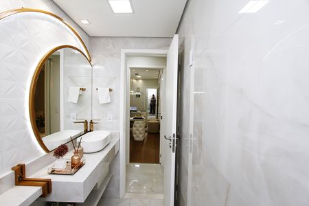 Apartamento à venda com 130m², 4 quartos e 4 vagasBanheiro Social