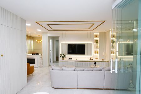 Sala de apartamento à venda com 4 quartos, 130m² em Betânia, Belo Horizonte