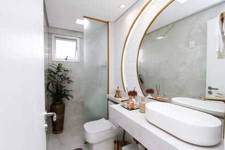 Apartamento à venda com 130m², 4 quartos e 4 vagasBanheiro Social